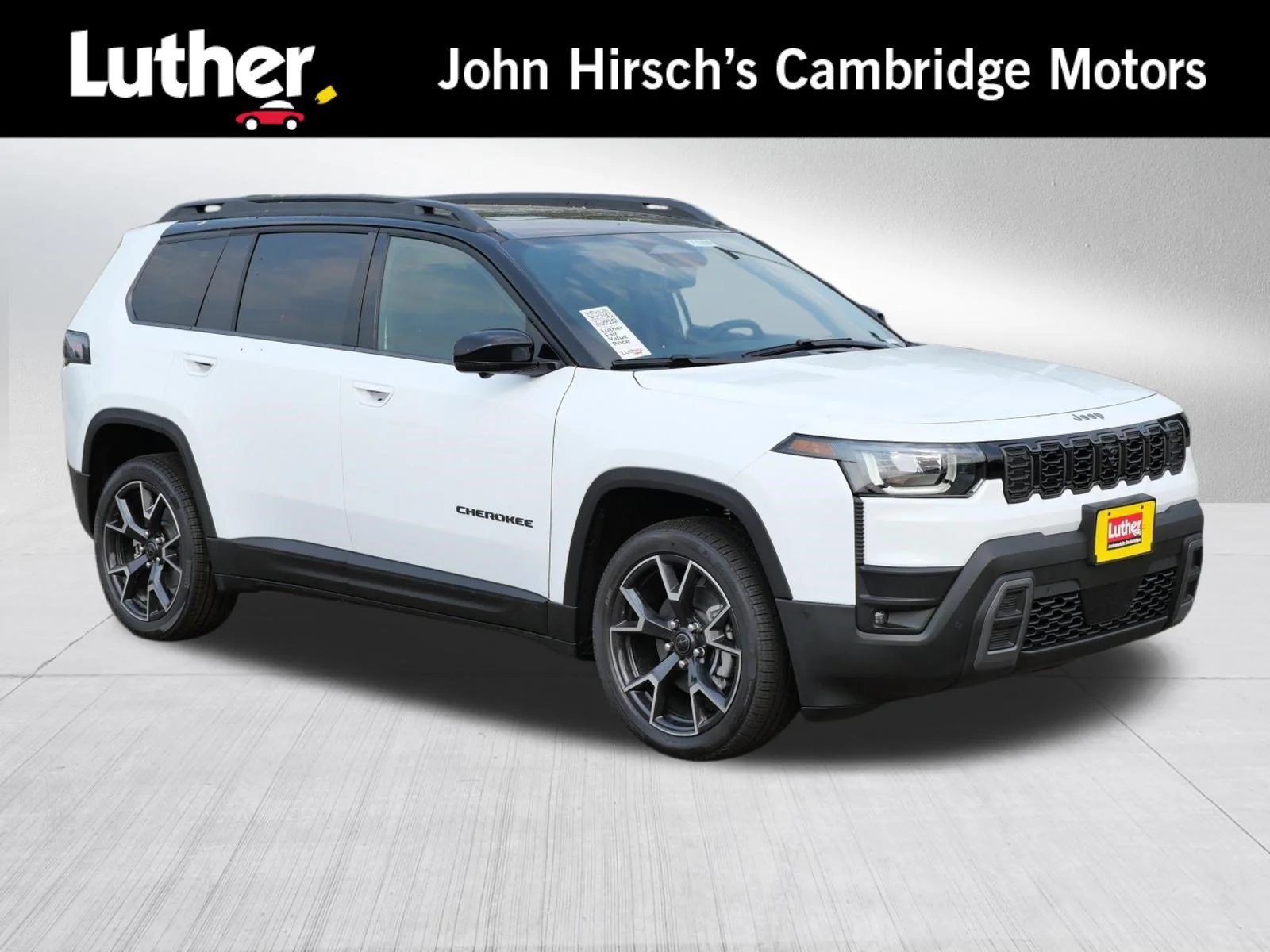New 2026 Bright White Clear-Coat Exterior Paint Jeep Overland image 1
