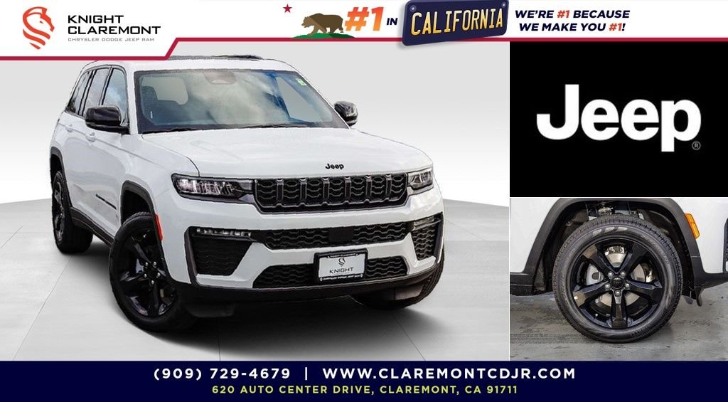 New 2026 Bright White Clearcoat Jeep Limited image 1