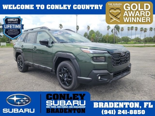New 2026 DEEP EMERALD GREEN PEARL Subaru Limited image 1