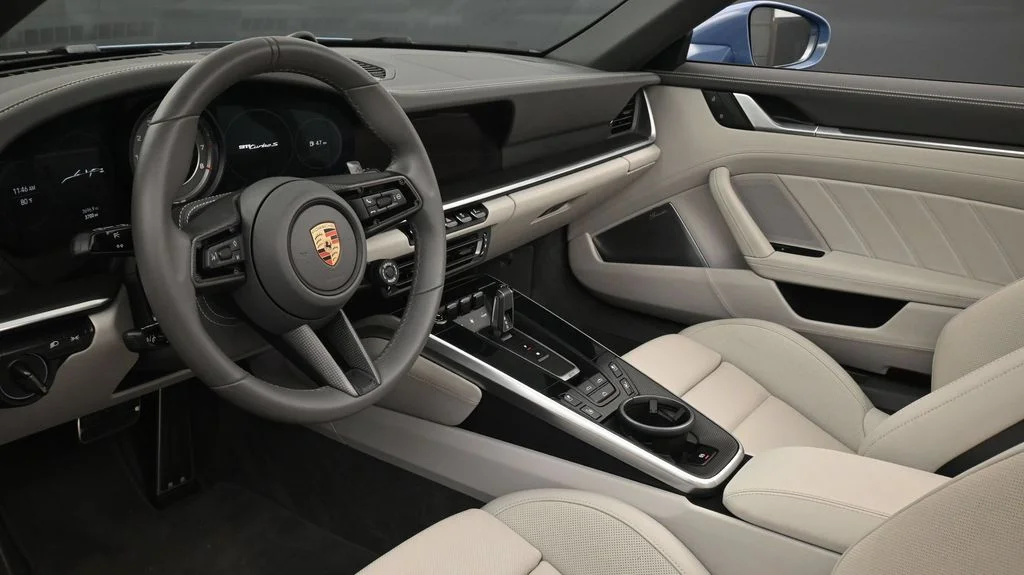 Used 2025 Blue Porsche Turbo image 8
