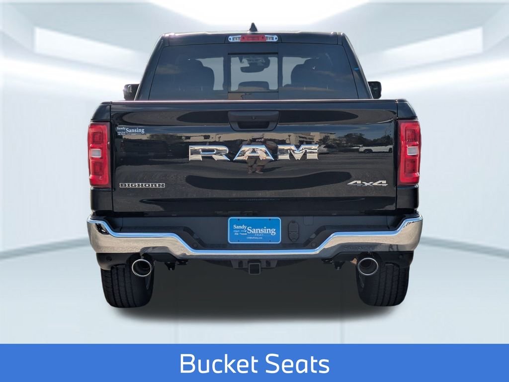 New 2026 Diamond Black Crystal Pearl-Coat Exterior Paint RAM Big Horn/Lone Star image 6