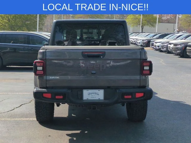 Used 2021 Gray Jeep Rubicon image 4