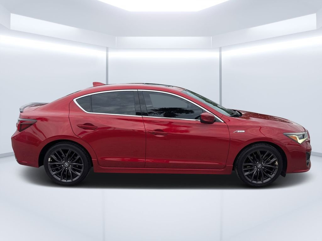 Used 2022 Red Acura Technology & A-Spec Packages image 2