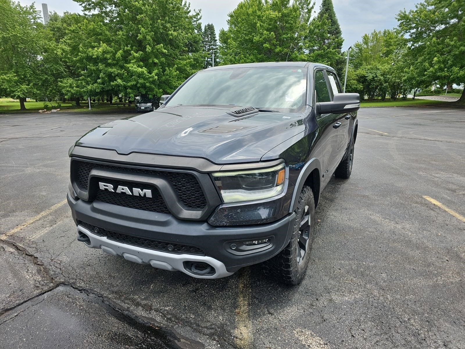 Used 2020 Maximum Steel Metallic Clearcoat Ram Rebel image 2