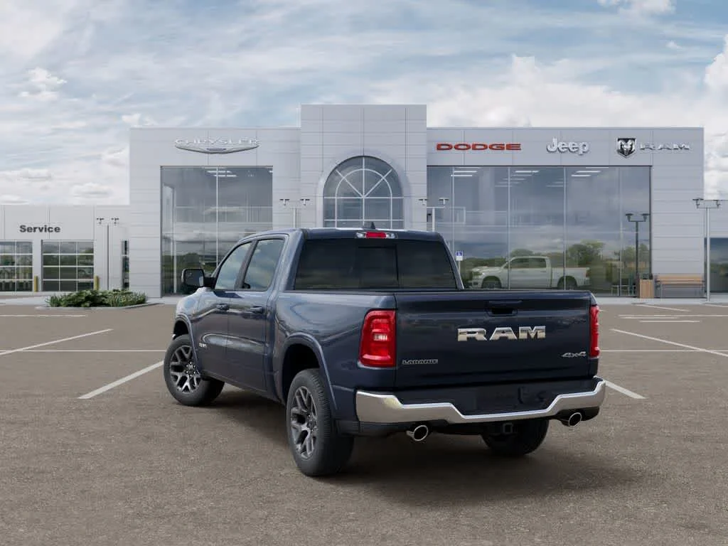 New 2026 Forged Blue Metallic Exterior Paint RAM Laramie image 3