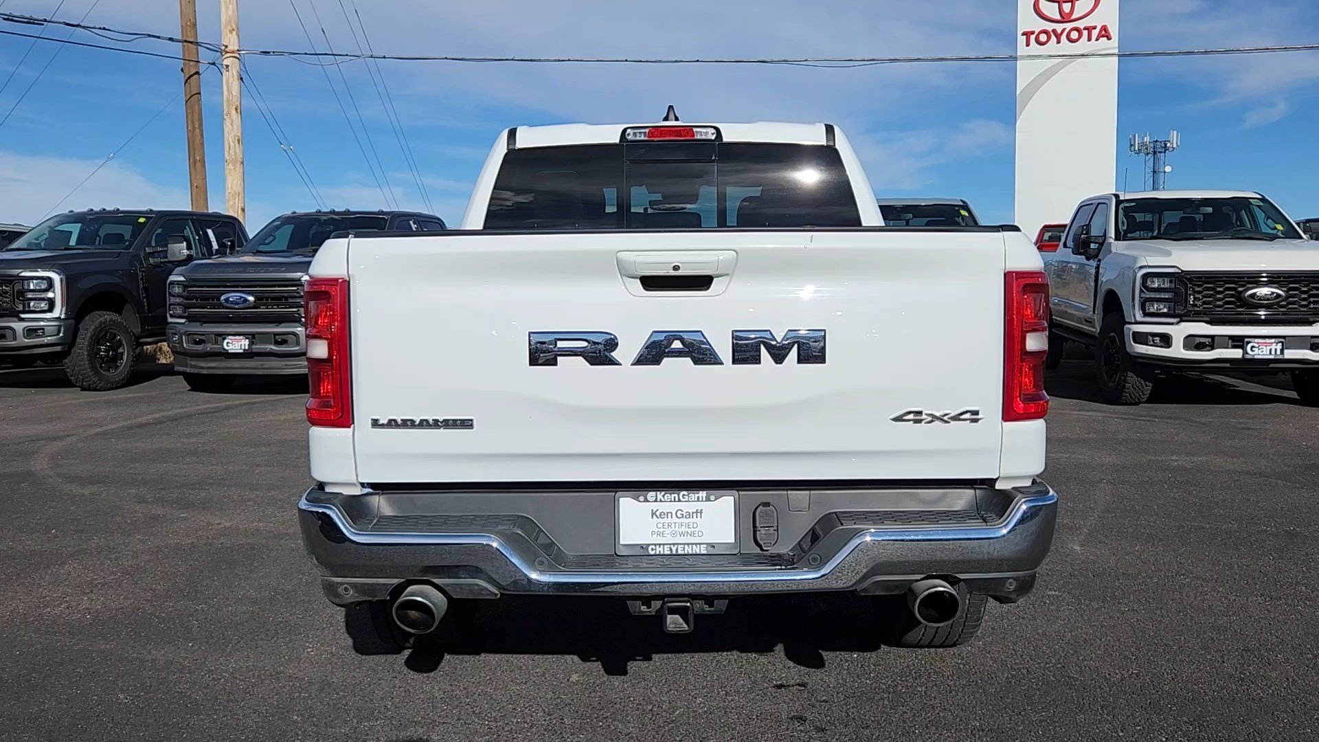 Used 2025 Bright White Clearcoat Ram Laramie image 20