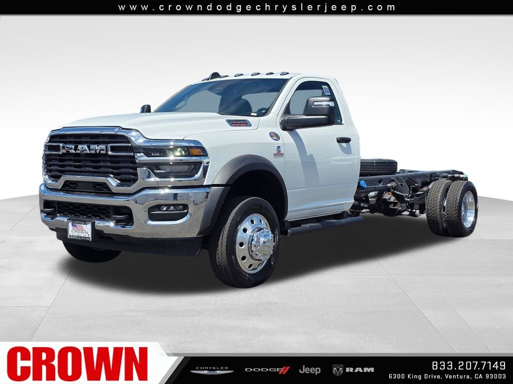 New 2026 Bright White Clear-Coat Exterior Paint RAM Tradesman image 1