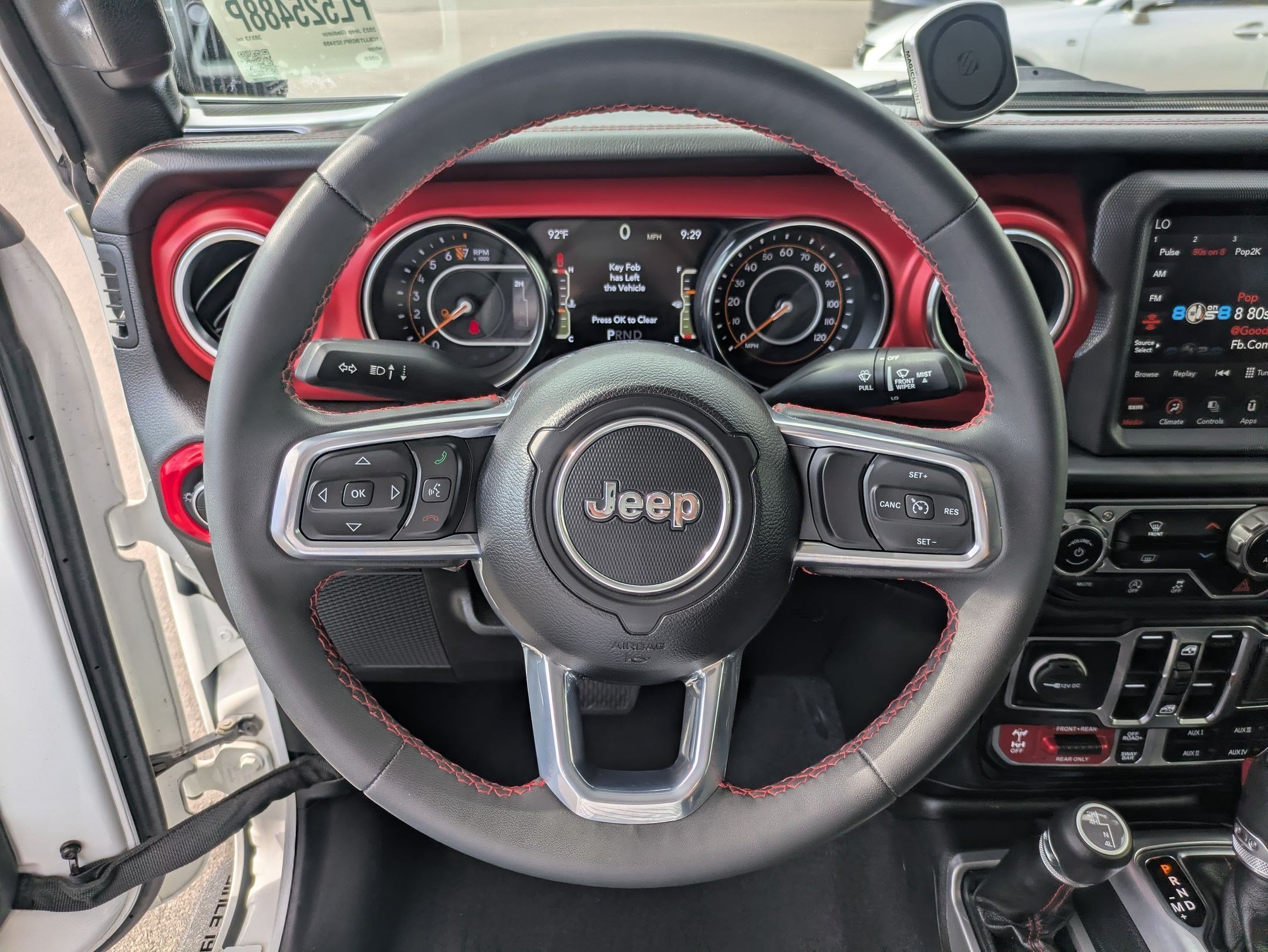 Used 2023 Bright White Clearcoat Jeep Rubicon image 17
