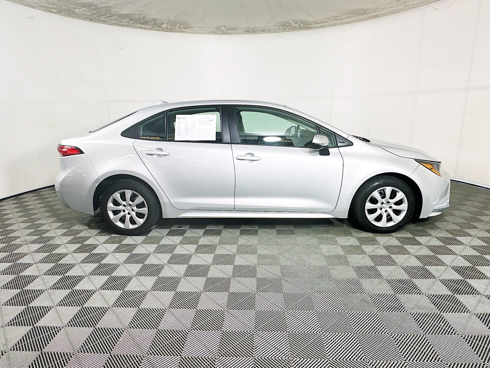 Used 2024 Classic Silver Metallic Toyota LE image 2