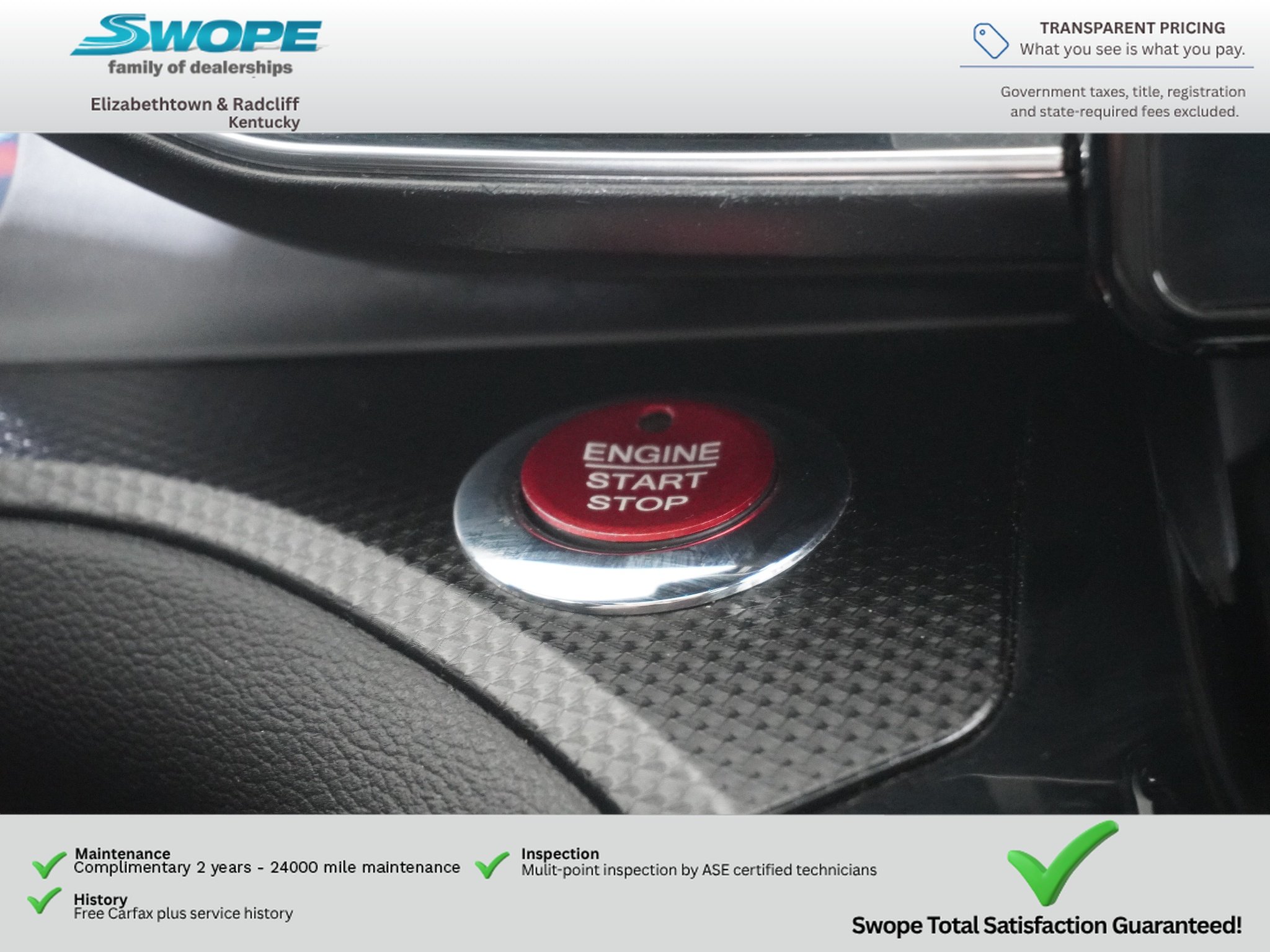 Used 2023 Star White Metallic Tri-Coat Ford ST image 24