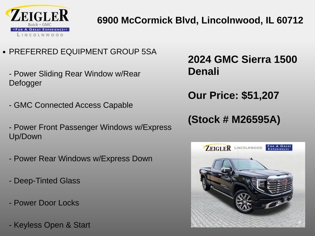 Certified Used 2024 Onyx Black GMC Denali image 6