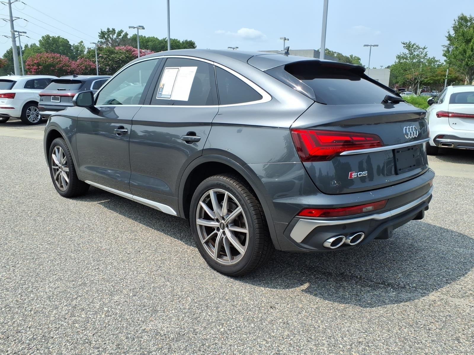 Used 2022 Daytona Gray Pearl Effect Audi Premium Plus image 8