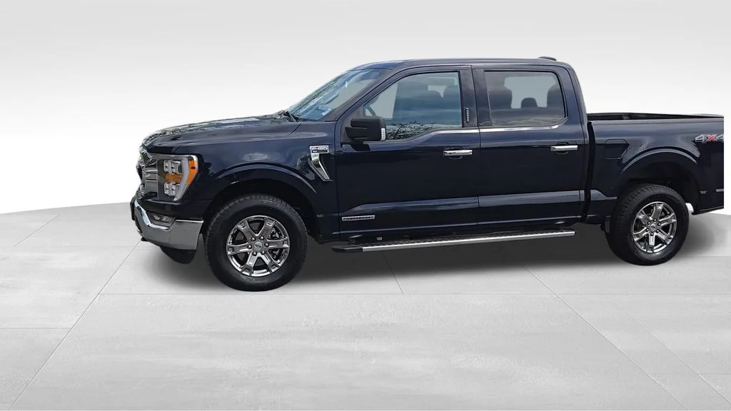 Used 2023 Blue Metallic Ford XLT image 4