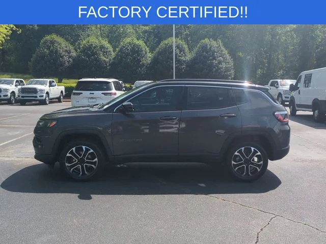 Used 2022 Gray Jeep Limited image 2