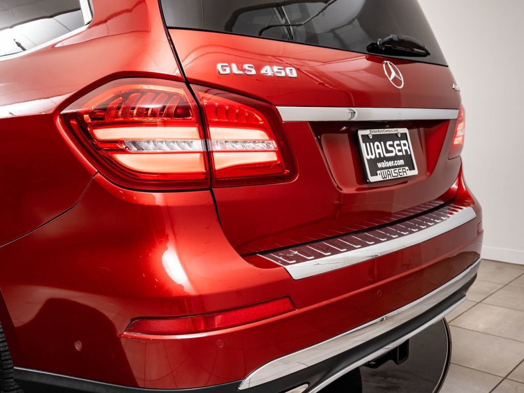 Used 2017 Red Mercedes-Benz GLS 450 image 20