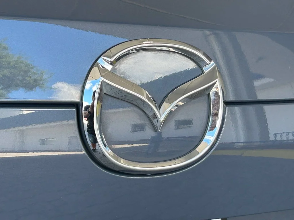 Used 2021 Polymetal Gray Metallic Mazda Carbon Edition image 22