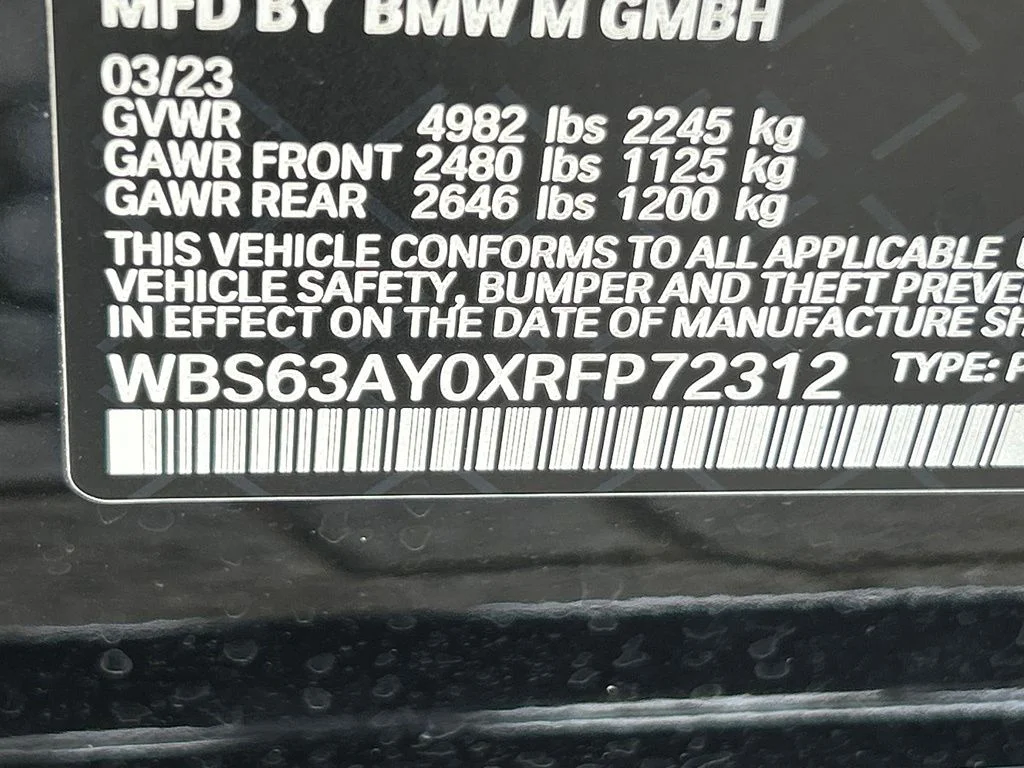 Used 2024 Black Sapphire Metallic BMW CS image 42