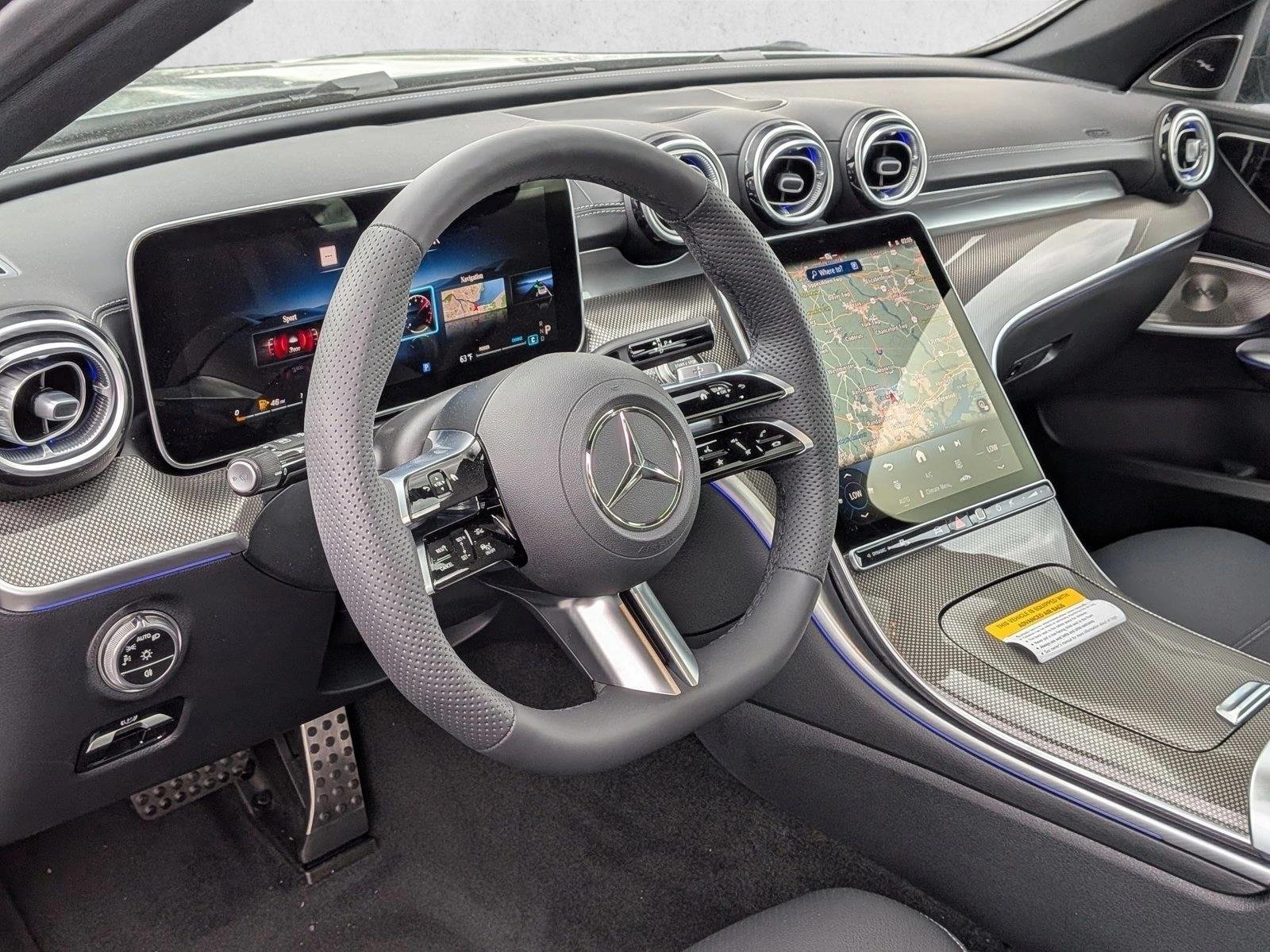 New 2026 Selenite Grey Metallic Mercedes-Benz C300 image 3