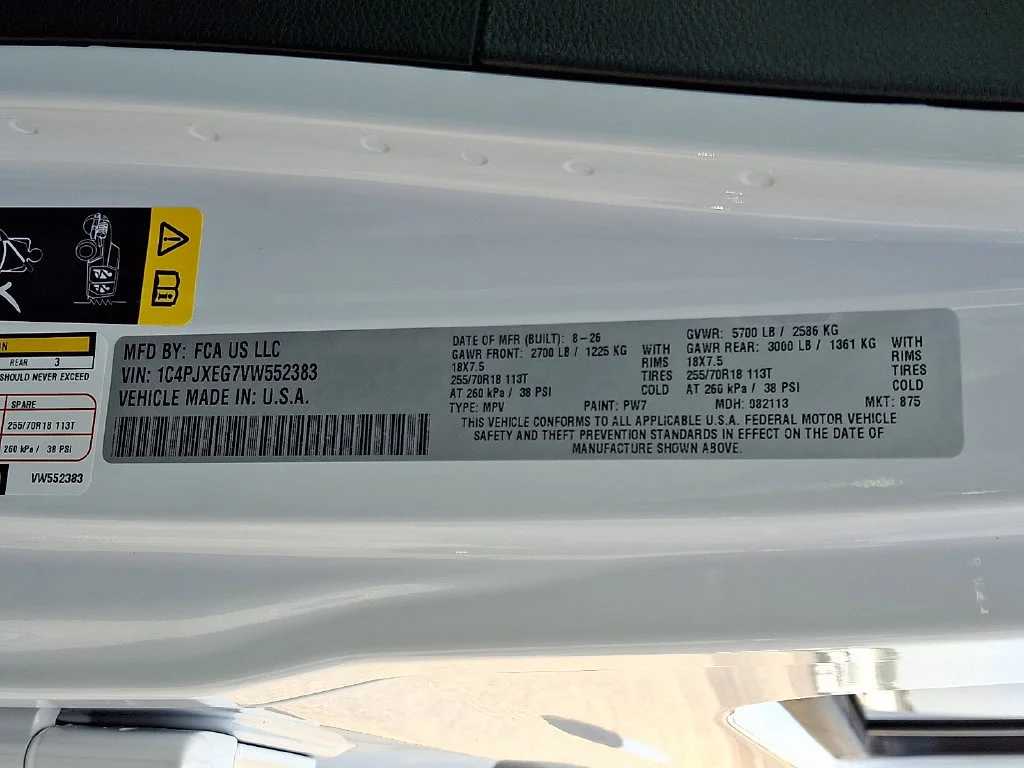 New 2027 Bright White Clearcoat Jeep Sahara image 19