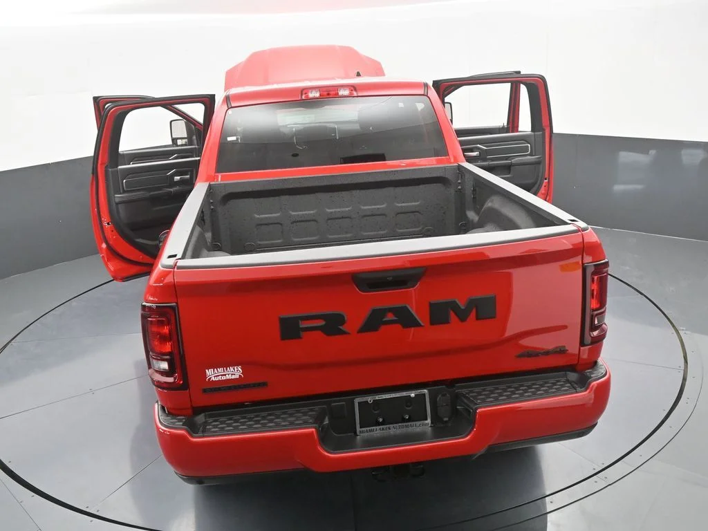 New 2026 Flame Red Clear-Coat Exterior Paint RAM Big Horn image 61