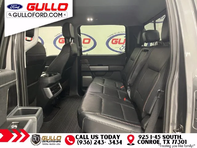 Used 2023 Carbonized Gray Metallic Ford Lariat image 14