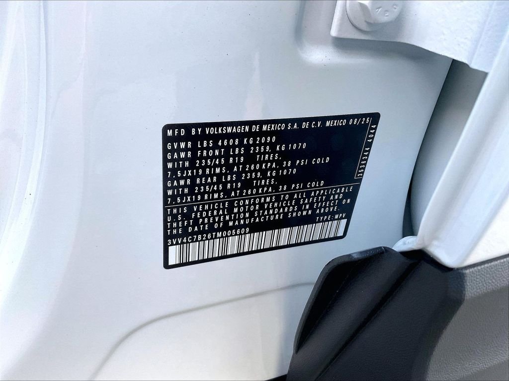 New 2026 Pure White Volkswagen 1.5T SEL image 16