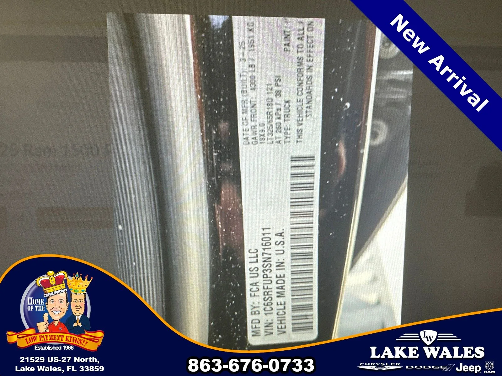 Used 2025 Black Ram RHO image 12