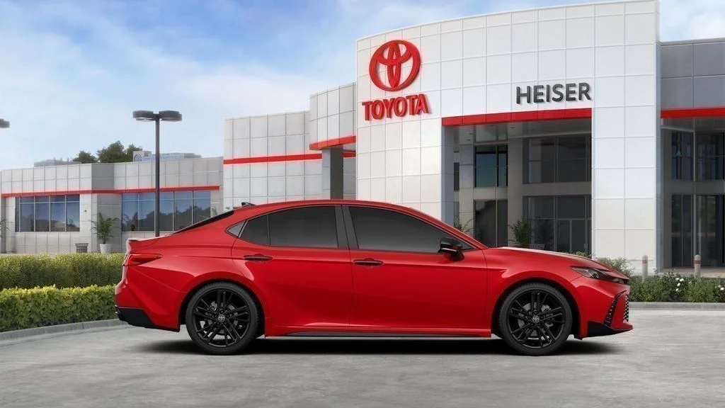 New 2026 Red Toyota SE Nightshade image 14