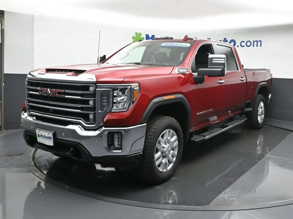 Used 2022 Red GMC SLT image 24