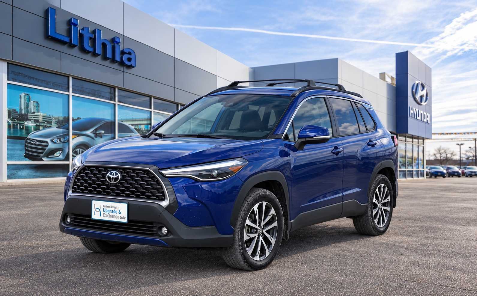 Used 2024 Blue Crush Metallic Toyota XLE image 1