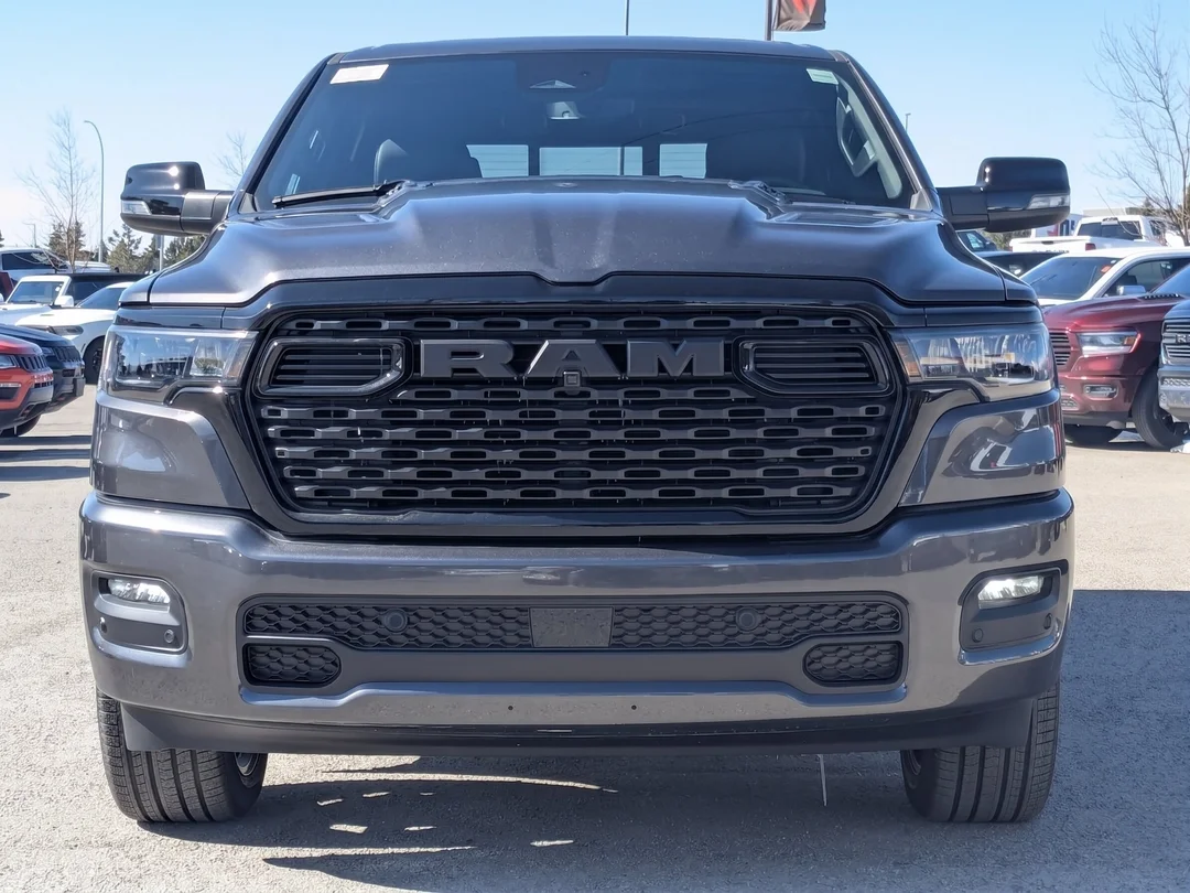 New 2026 Grey RAM Sport - - Night Edition - Sport Lvl 1 Grp - 5.7L HEMI V8 eTorque - Pano Sunroof & More! image 3