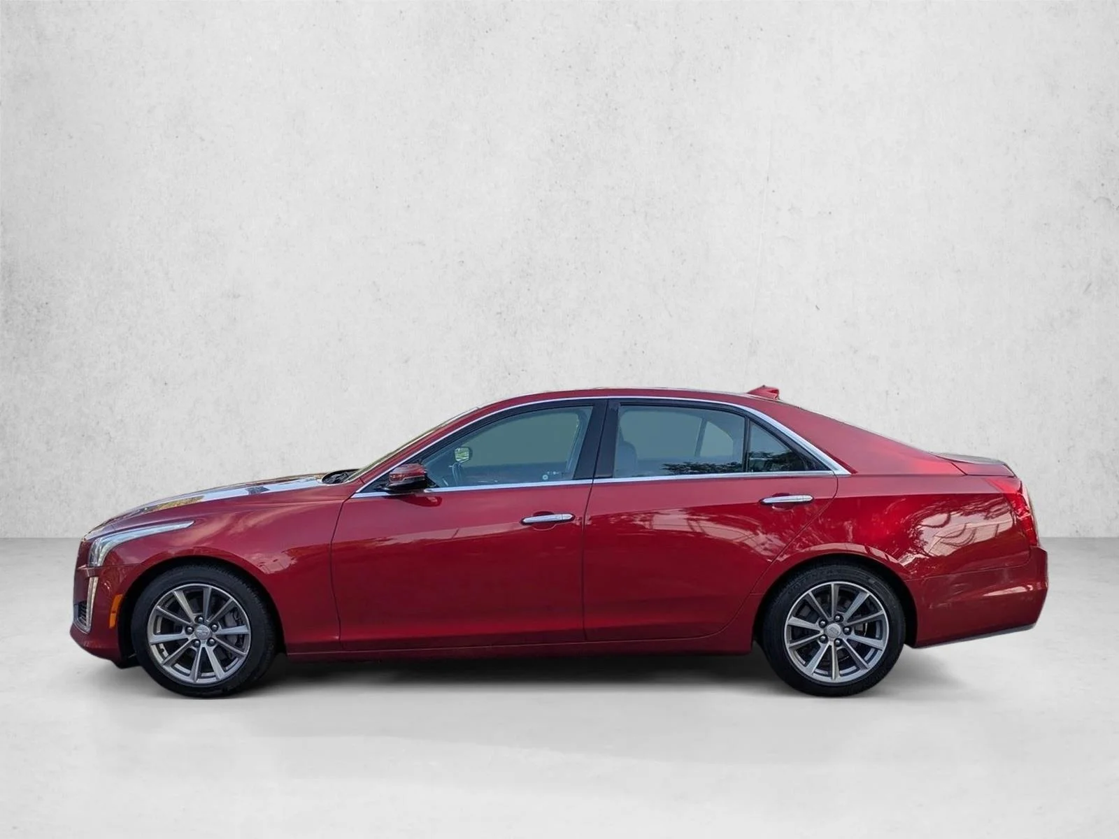 Used 2018 Red Obsession Tintcoat Cadillac Luxury RWD image 2