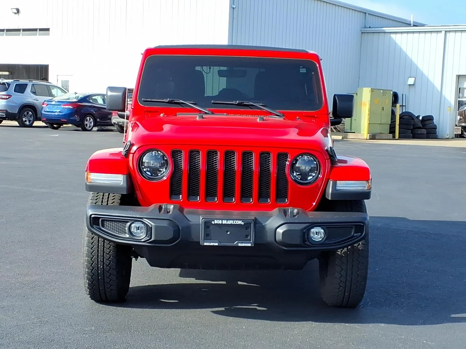 Used 2023 Firecracker Red Clear Coat Jeep Sahara image 17
