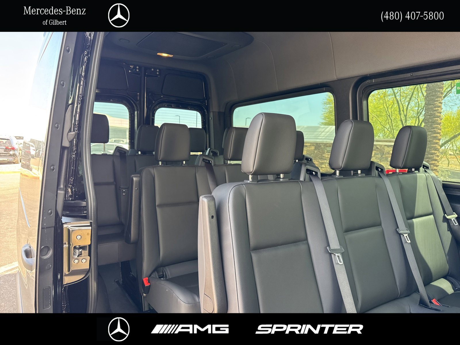 New 2026 Obsidian Black Metallic Mercedes-Benz Passenger 144 WB image 12