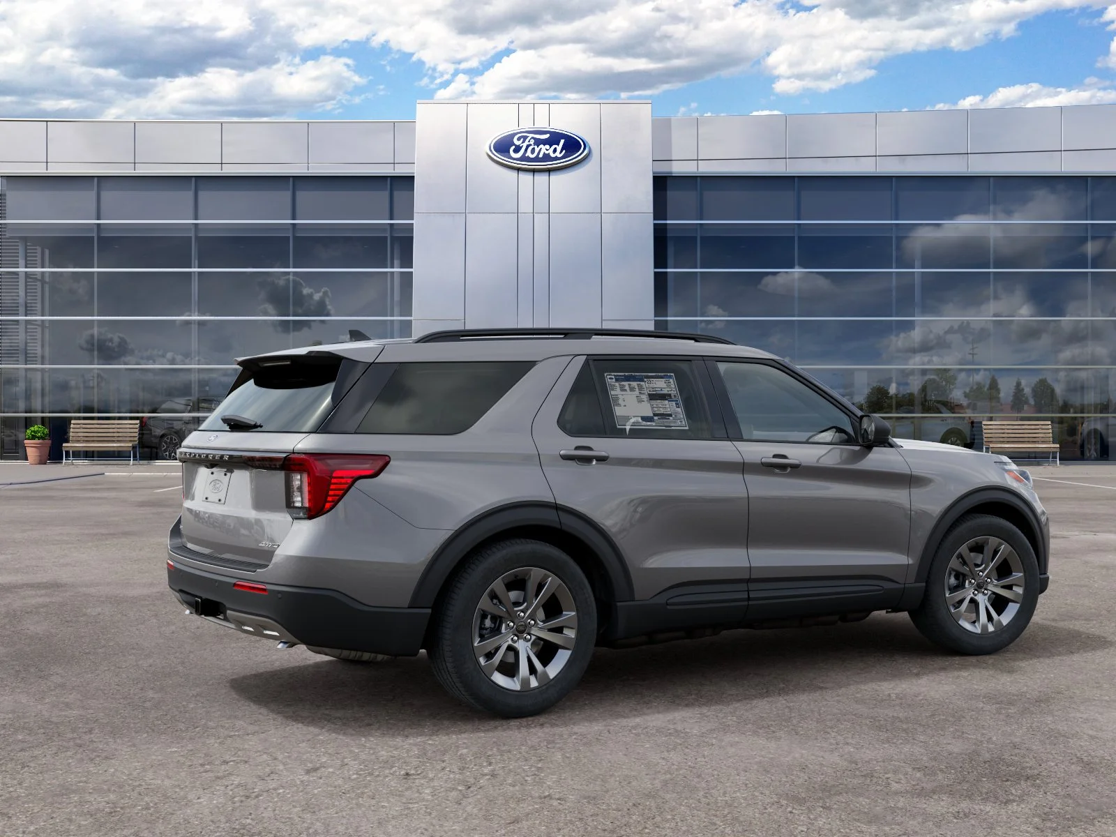 New 2027 Carbonized Gray Metallic Ford Active image 50
