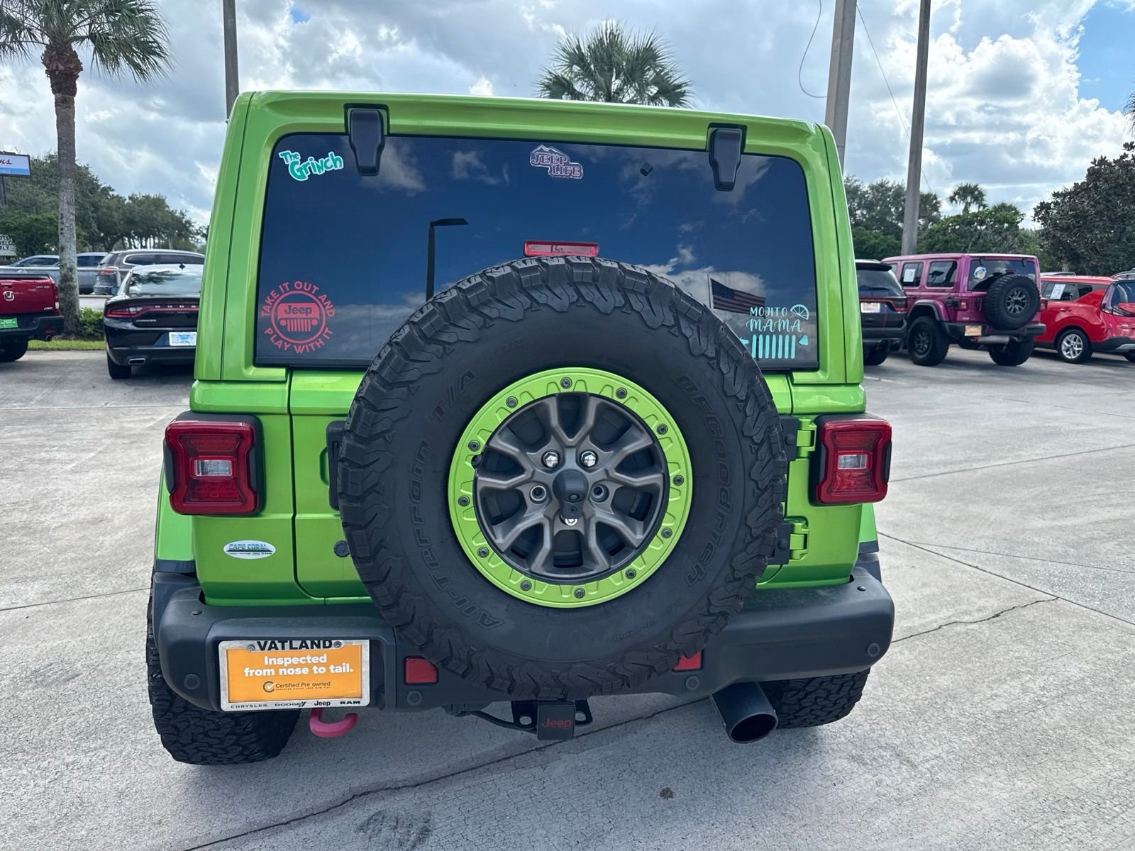 Used 2020 Green Jeep Unlimited Rubicon image 4