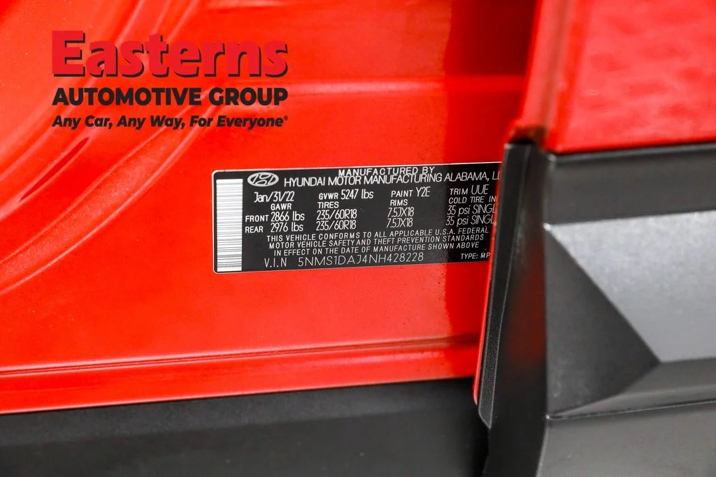Used 2022 Red Hyundai SE image 34