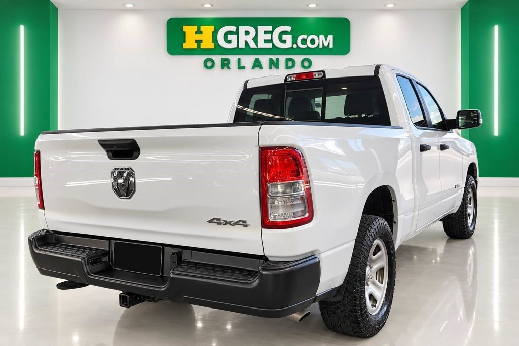 Used 2022 Bright White Clearcoat Ram Tradesman image 4