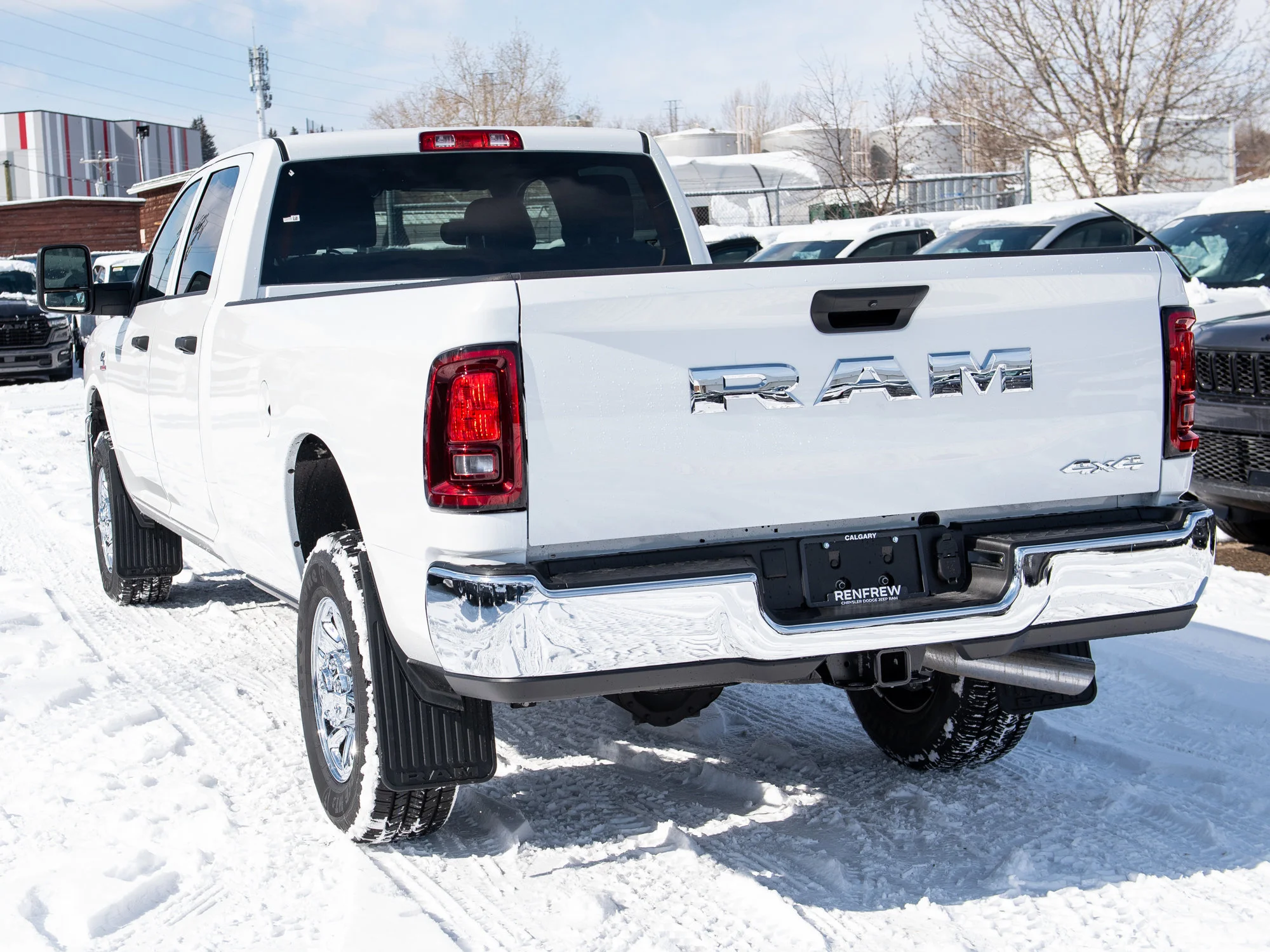 New 2026 White RAM Tradesman* image 3