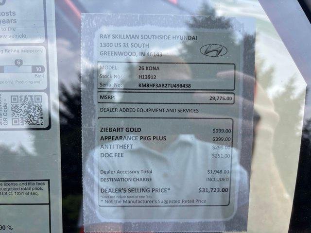 New 2026 Soultronic Orange Pearl Hyundai SEL Sport image 34