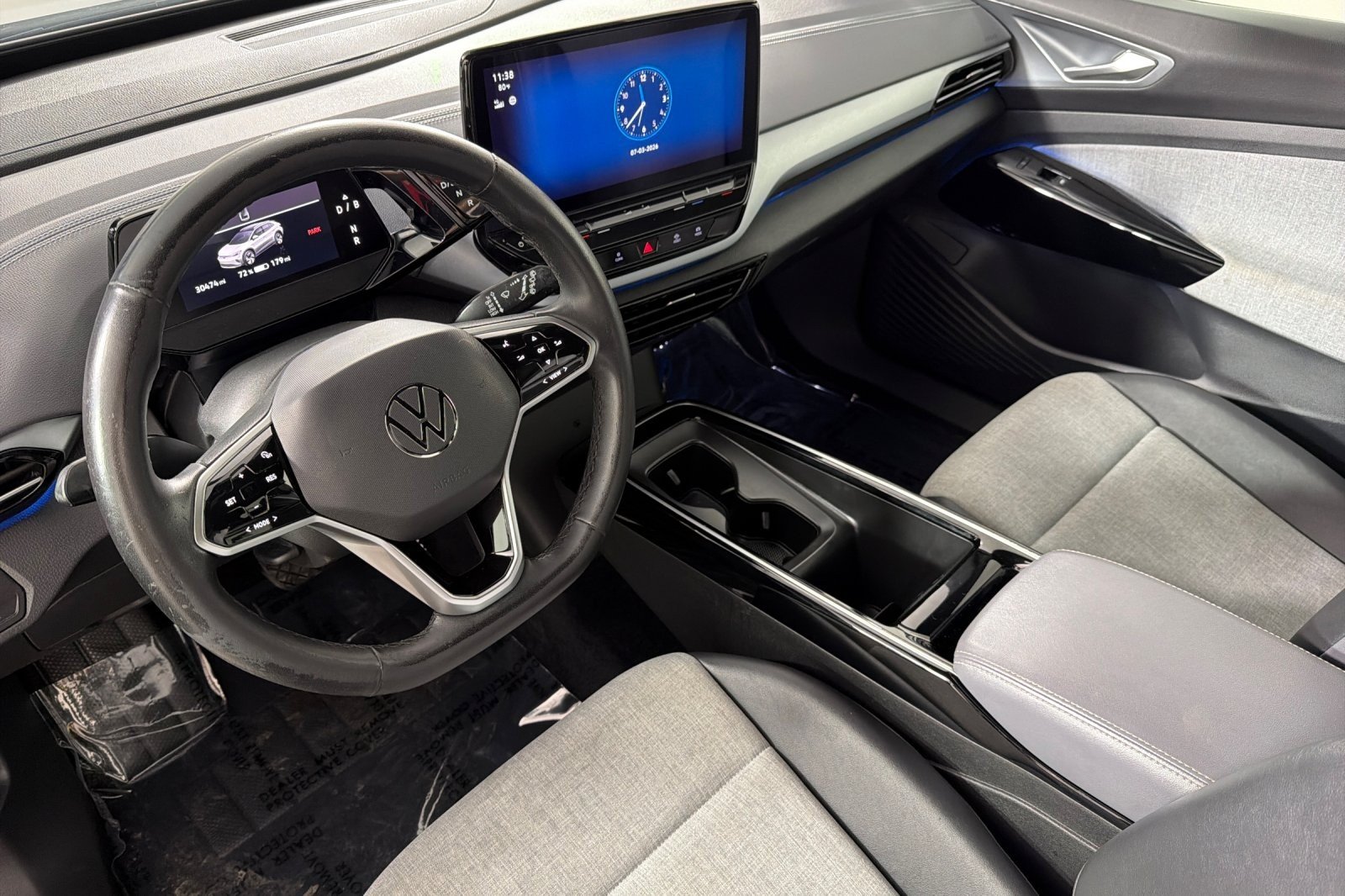 Used 2023 Pure Gray Volkswagen Pro RWD w/LG Battery image 9