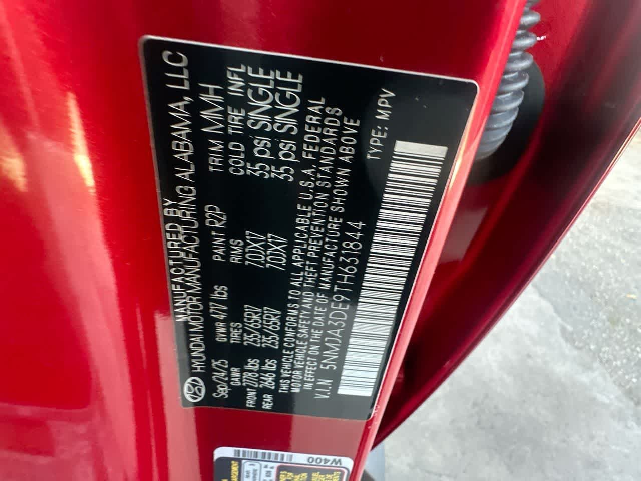 Certified Used 2026 Ultimate Red Hyundai SE image 29