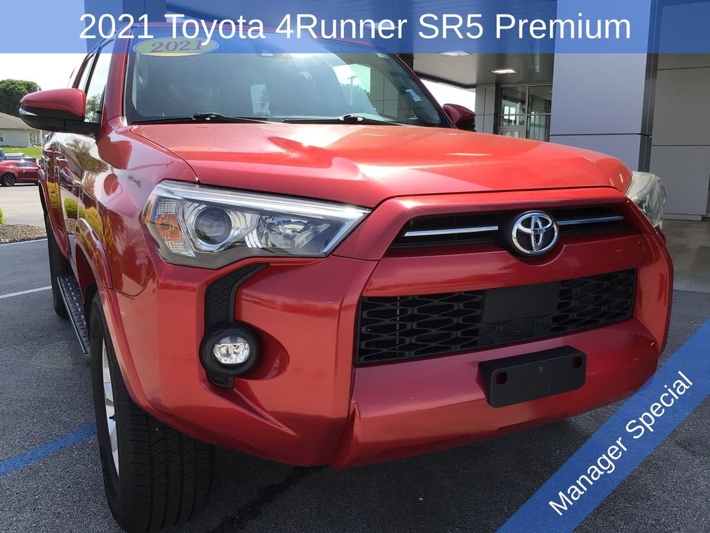 Used 2021 Red Toyota SR5 Premium image 3