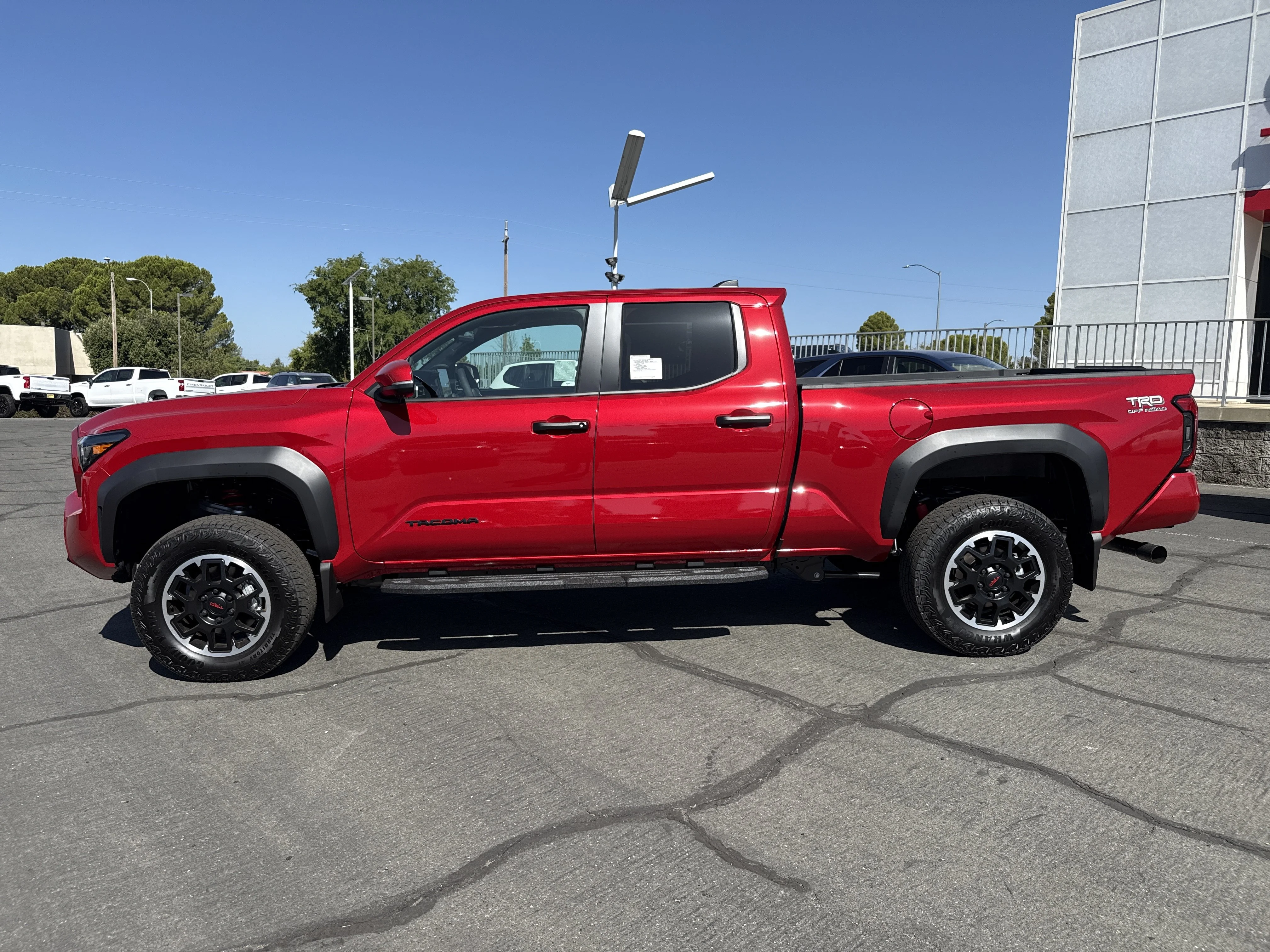 New 2026 Supersonic Red Toyota TRD Off-Road image 2