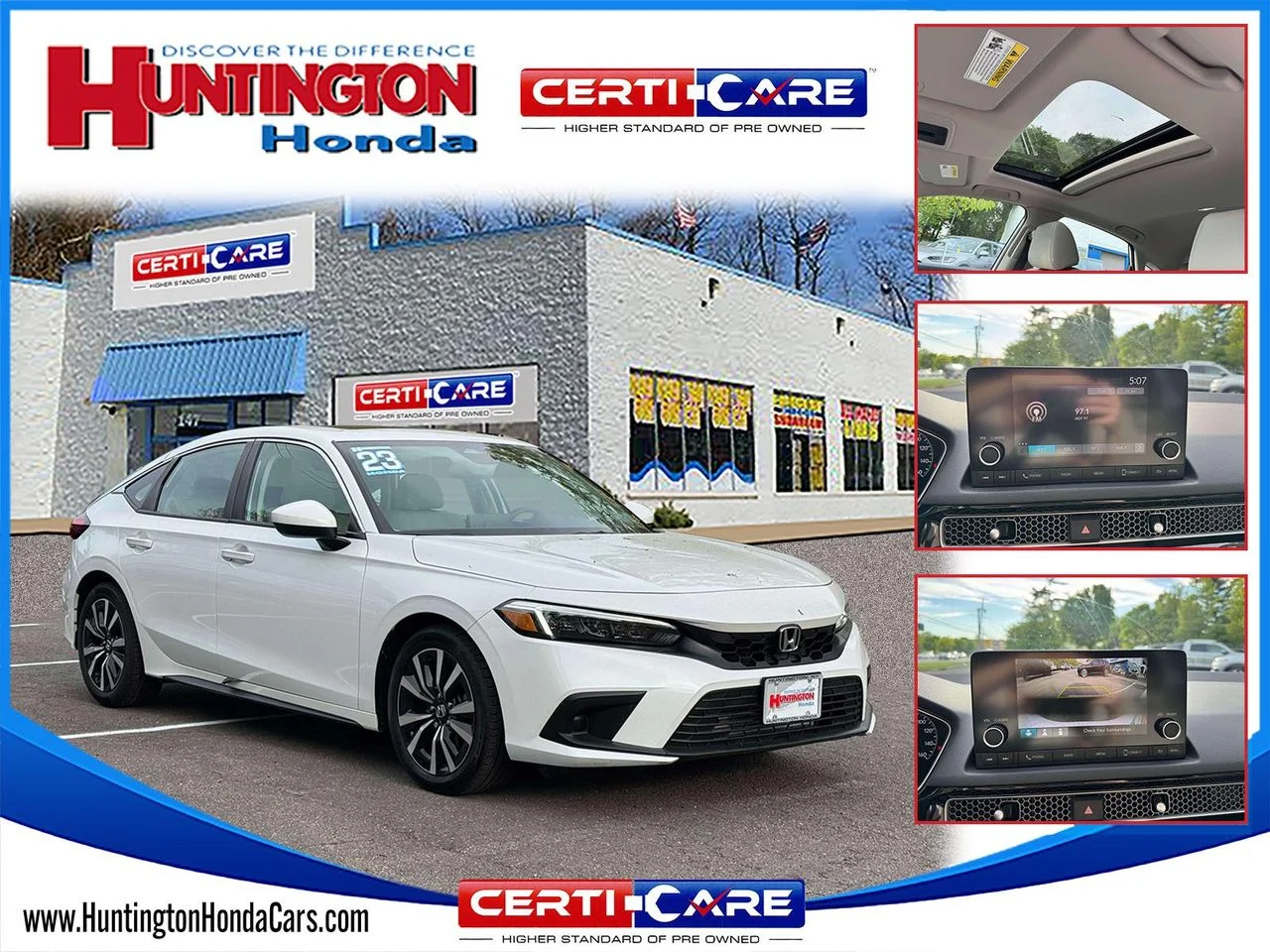 2023 Honda Civic EX-L w/out BSI CVT's photo