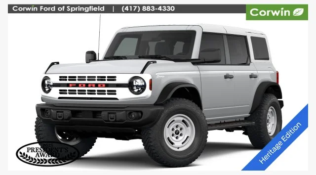 New 2026 Avalanche Gray Ford Heritage Edition image 1