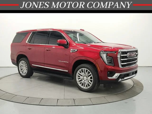 Used 2025 Volcanic Red Tintcoat GMC Elevation image 1