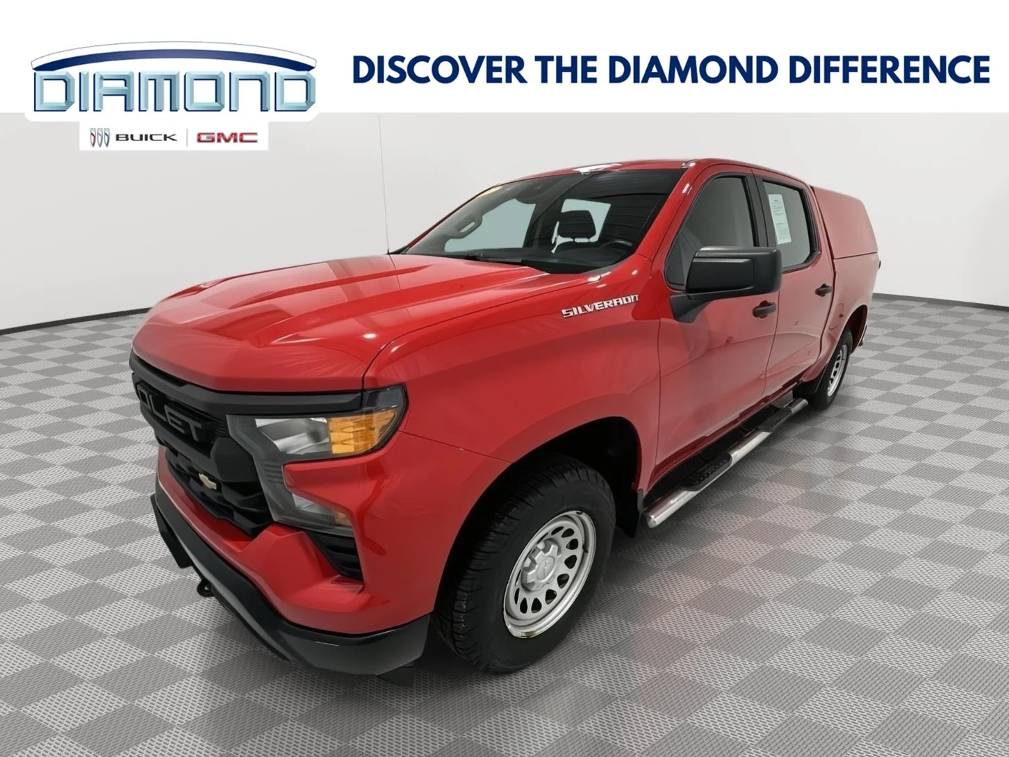 Used 2022 Red Hot Chevrolet Work Truck image 1
