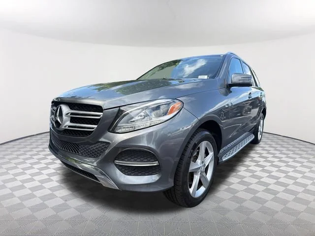 Used 2017 Gray Mercedes-Benz GLE 350 image 1