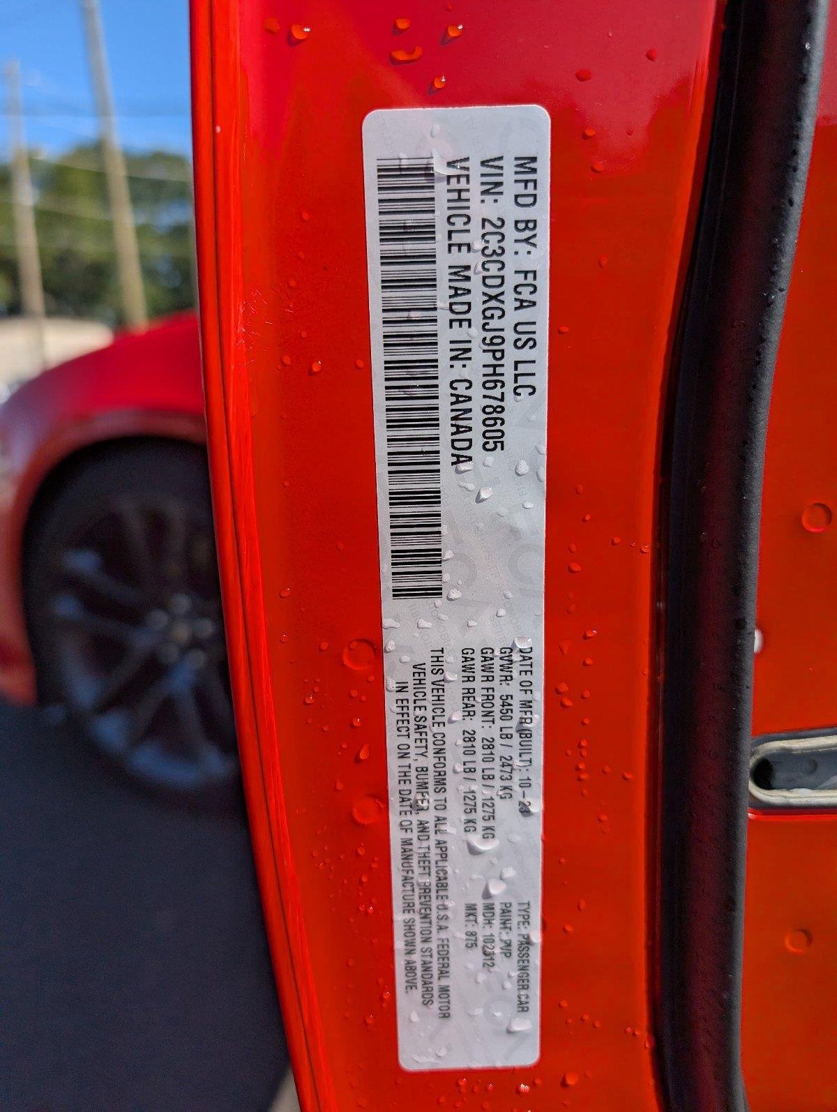 Used 2023 Go Mango Dodge Scat Pack image 15